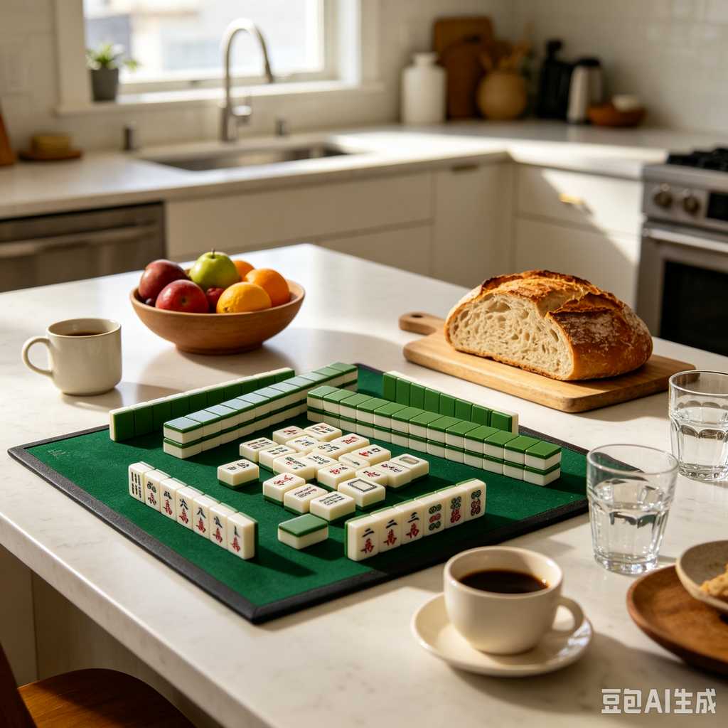 modern color mahjong tiles