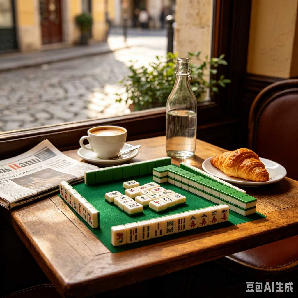 camping mahjong game set